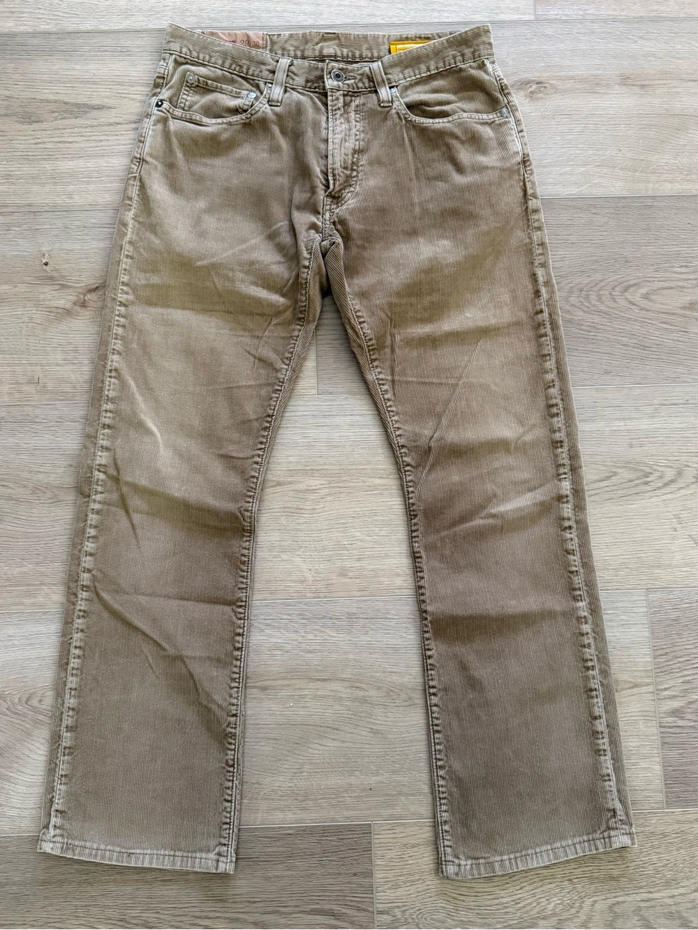 Gap Low Rise Straight Fit Corduroy Pants Brown 29x29